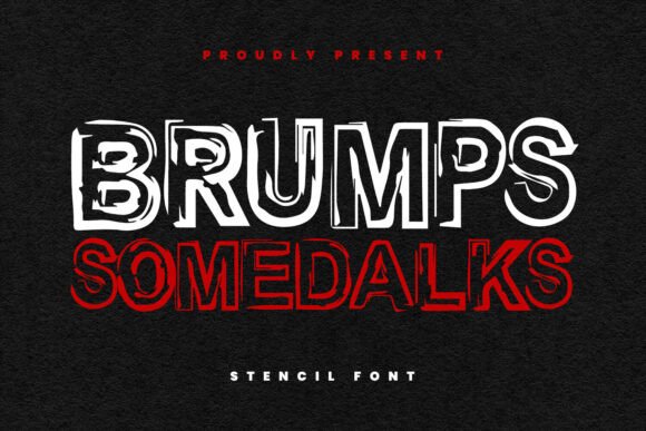 Brumps Somedalks: Bold Typography for Modern Brands
