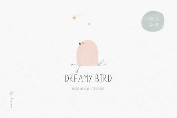 Dreamy Bird: Elevating Visual Communication with Playful Typography