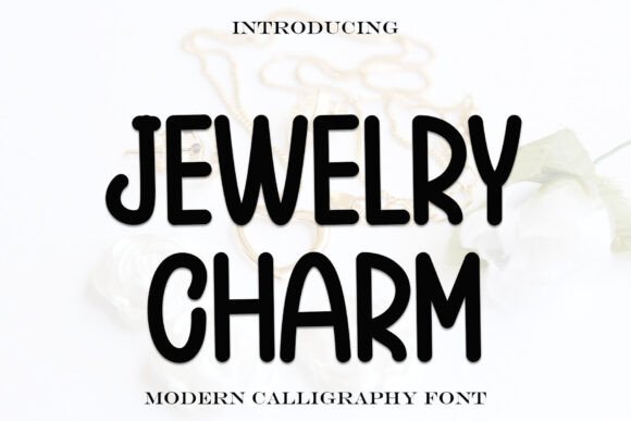 Jewelry Charm: Elevating Design with Playful Handwritten Typography