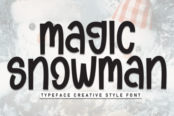 Magic Snowman: Bringing Cozy, Handwritten Charm to Holiday Designs