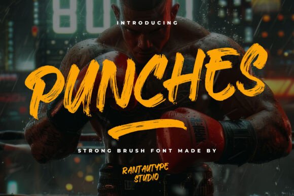 Mastering Punches: How to Use This Bold Brush Font Without Losing Professionalism