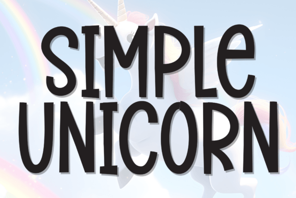 Simple Unicron: A Charming Handwritten Font