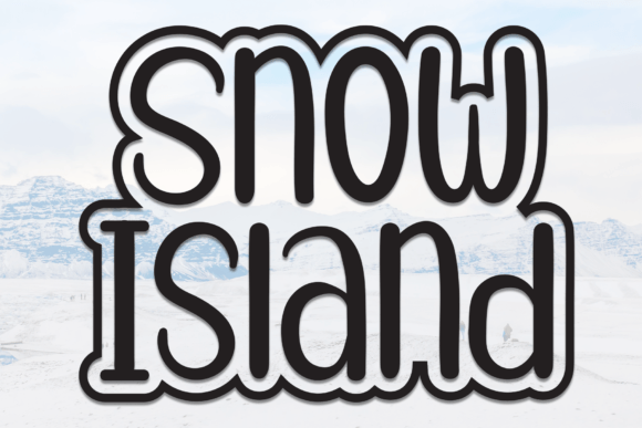 Snow Island: Strategic Typography for Authentic Brand Connection