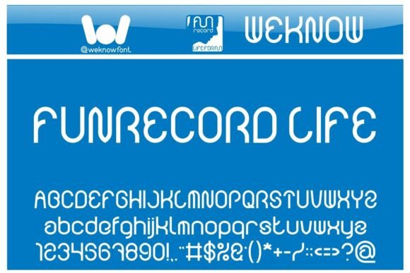 Unleash the Future with Funrecord Life: A Guide to Modern Techno-Sci-Fi Typography