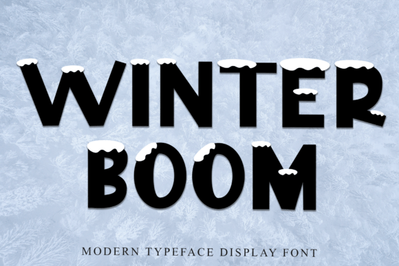 Winter Boom: Evaluating a Playful Display Font for Creative Projects