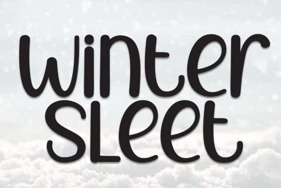 Winter Sleet: Strategic Typography for Warmth and Connection