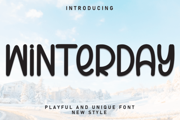 Winterday: A Handwritten Display Font That Brings Warmth to Your Designs